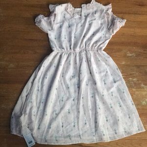 Pink Vintage Floral Dress